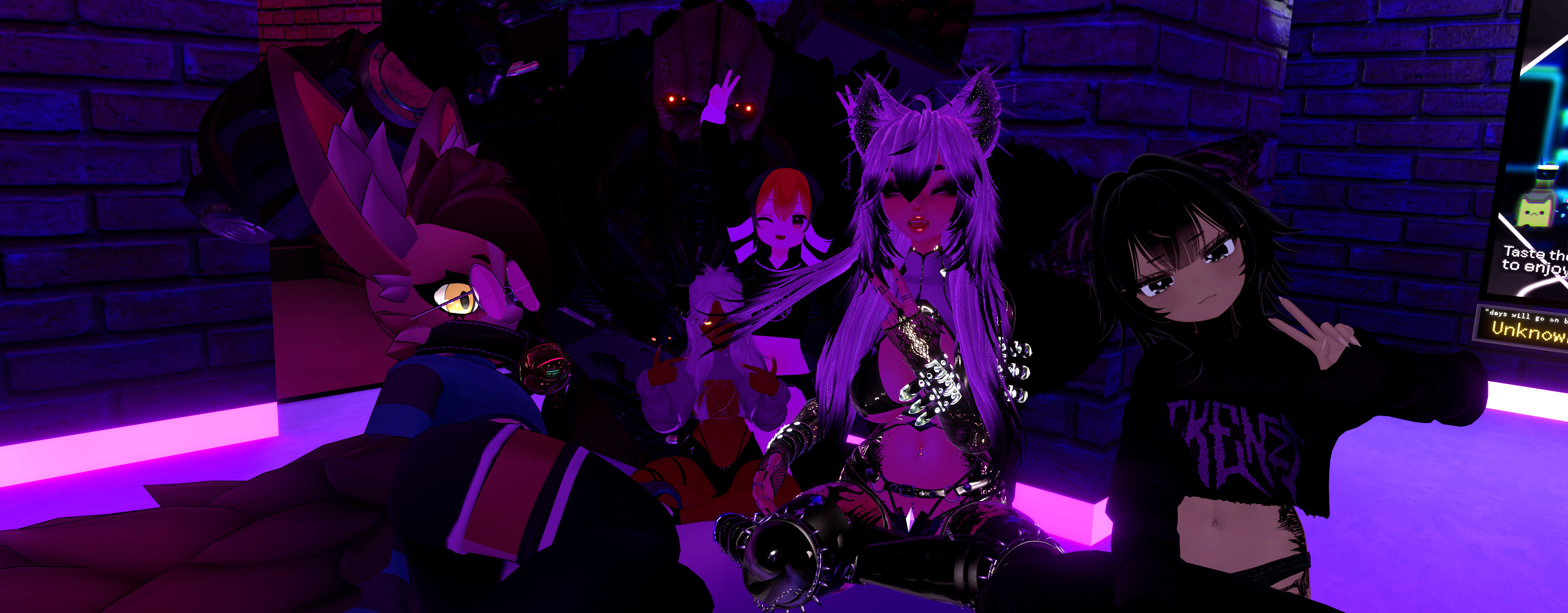 image of people in the VR chat bar